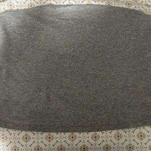 Free People Gray Ribbed Tank Top